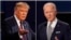 Фотоколаж для ілюстрації. Експрезидент США Дональд Трамп та президент США Джо Байден
