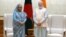 বাংলাদেশের প্রধানমন্ত্রী শেখ হাসিনা এবং ভারতের প্রধানমন্ত্রী নরেন্দ্র মোদী