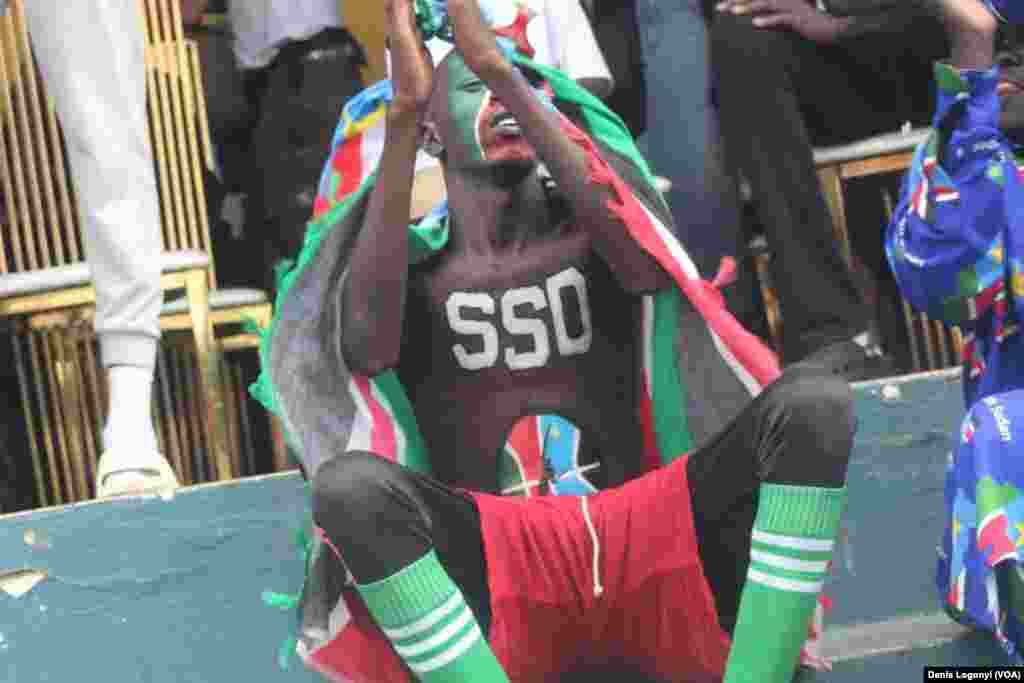 S. Sudanese celebrate return of men's basketball team from Paris Olympics