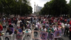  Una protesta en México derrumba una puerta del Palacio Nacional
