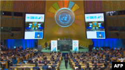 འཛམ་གླིང་གི་འགོ་ཁྲིད་རྣམ་པས་མཉམ་སྦྲེལ་རྒྱལ་ཚོགས་ནང་གལ་གནད་ཅན་གྱི་དམིགས་ཡུལ་བསྒྲུབ་ཐབས་གནང་གི་ཡོད་པ།