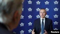 IATA Director General Willie Walsh speaks during an interview with Reuters in Dubai, United Arab Emirates, June 2, 2024. 