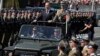 Полскиот претседател Анджеј Дуда ги поздрави војниците на големата воена парада која требаше да го покаже одбранбениот потенцијал на Полска додека беснее војна во соседна Украина