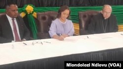 Zimbabwe peace pledge signing