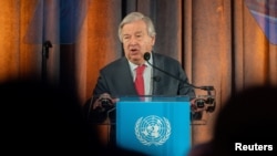 U.N. Secretary-General Antonio Guterres speaks in New York City, June 5, 2024.