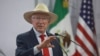 FILE - U.S. Ambassador to Mexico Ken Salazar speaks during a joint news conference at the Michoacan state governor's office in Morelia, Mexico, June 24, 2024. 