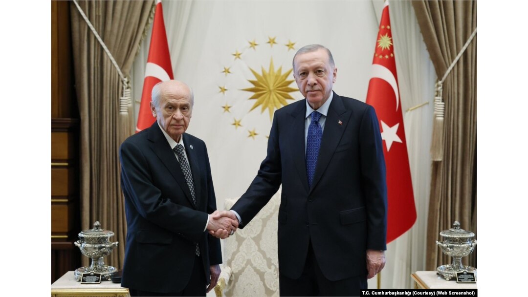 Cumhurbaşkanı Recep Tayyip Erdoğan ile MHP Genel Başkanı Devlet Bahçeli