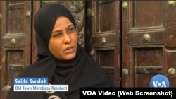 Saida Swaleh (VOA Video/Saida Swaleh)