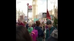 活动人士呼吁采取措施应对气候变化 