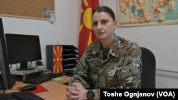 Поручник Тамара Ѓоргиевска, Баталјон за почести при македонската армија