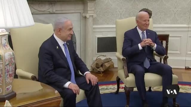 Biden, Netanyahu meet to discuss Gaza war and cease-fire talks