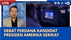Liputan Berita VOA untuk TVRI: Debat Perdana Kandidat Presiden Amerika Serikat