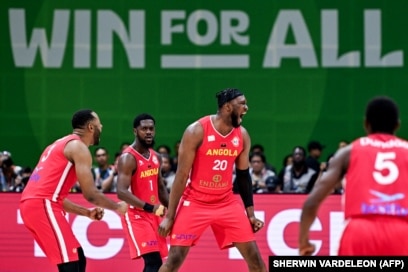 Angola vence segundo jogo do Mundial frente às Filipinas