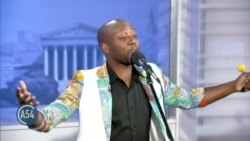 Entertainment: Blessing Chimanga sings, plays marimba live at VOA
