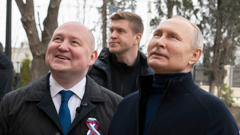 Presiden Rusia mengunjungi Ukraina yang diduduki