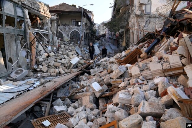 6 Şubat depreminde Antakya'da bir çok tarihi bina yıkıldı