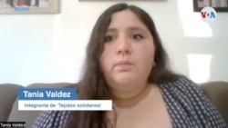Tania Valdez, hija de periodista mexicano asesinado