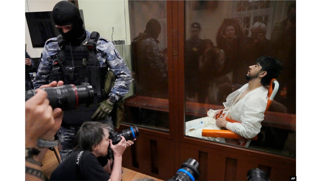 Russia Concert Hall Suspects in Court