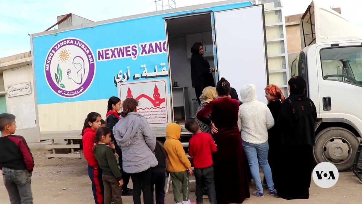 Mobile Clinic Serves Women in Remote Villages of Northeast Syria