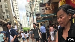 民主派政团社会民主连线在香港言论自由不再之下，仍坚持每周在闹市区摆放街站表达要求，却屡遭政府人员阻挠。（受访者提供）