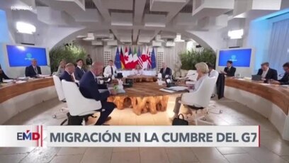 Cumbre del G7 aborda la migración global
