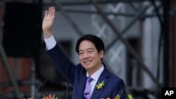民进党籍的台湾新总统赖清德星期一（5月20日)正式就任。