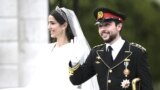 اردن کا نیا شاہی جوڑا 