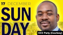 Mutungamiri weCCC, VaNelson Chamisa vari kutarisirwa kuita musangano wekupera kwegore kuChitungwiza neSvondo.