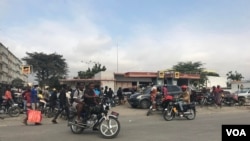 Motoqueiros em Benguela 