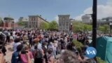 အမေရိကန်တက္ကသိုလ်တွေမှာ ဂါဇာစစ်ဆန့်ကျင်ရေး ဆန္ဒပြပွဲတွေအရှိန်မြင့်
