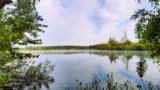 FILE - A lake at the place of a former quarry. (Cities 4 Cities United 4 Ukraine)