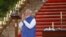 India's Prime Minister Narendra Modi gestures during a swearing-in ceremony at the presidential palace in New Delhi, India, June 9, 2024. 
