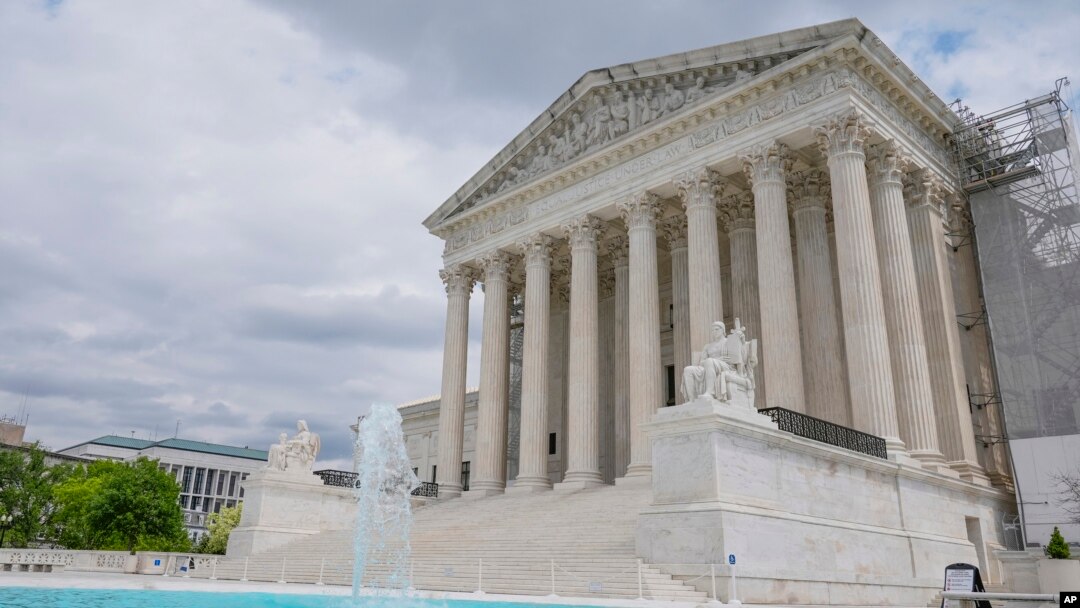 Puede verse la Corte Suprema de Estados Unidos el 25 de abril de 2024 en Washington. 