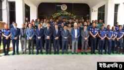 পুলিশ স্টাফ কলেজের সম্মেলন কক্ষে আয়োজিত পোস্ট গ্র্যাজুয়েট ডিপ্লোমা ইন সাইবার সিকিউরিটি এর উদ্বোধনী অনুষ্ঠানে বাংলাদেশের স্বরাষ্ট্রমন্ত্রী আসাদুজ্জামান।