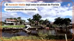 El huracán Idalia deja en ruinas un pueblo de Florida