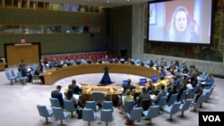 유엔 안보리 회의가 열리고 있다. (자료사진)