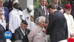 Hommage aux anciens combattants Francais et Africains du debarquement de Provence