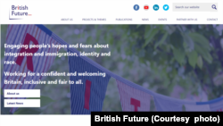 《British Future》官方網頁。