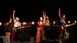 Abraham Kim, Joe Ngo, Brooke Ishibashi, Jane Lui, and Tim Liu in Cambodian Rock Band at Arena Stage at the Mead Center for American Theater running July 19 through August 27. (Margot Schulman/Arena Stage)