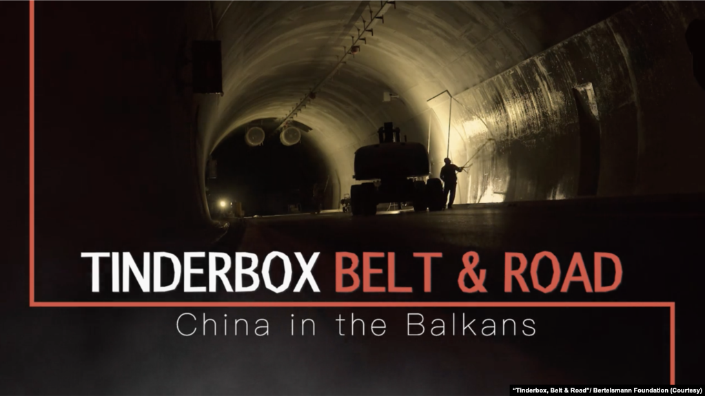 纪录片《火药桶、一带一路：中国在巴尔干》预告片截图。(贝塔斯曼基金会)