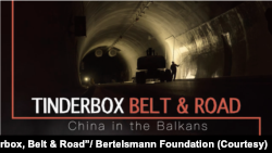 紀錄片《火藥桶、一帶一路：中國在巴爾幹》預告片截圖。 (貝塔斯曼基金會)