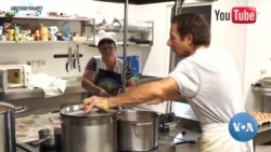 US Artist Travels to Ukraine to Cook for People in Need