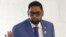FILE - Guyana's President Mohamed Irfaan Ali arrives for the South American Summit at Itamaraty palace in Brasilia, Brazil, May 30, 2023.