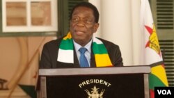 UMongameli Emmerson Mnangagwa