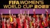 Les joueuses de l'Espagne célèbrent leur trophée du mondial féminin devant l'Angleterre au Stadium Australia à Sydney le 20 août 2023.