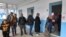 Voters queue outside a polling station during the 2023 local elections in the locality of Mnihla in Ariana province on the outskirts of Tunis on Dec. 24, 2023.