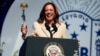 Vice President Kamala Harris speaks during the Zeta Phi Beta Sorority, Inc.'s Grand Boulé, in Indianapolis, July 24, 2024.