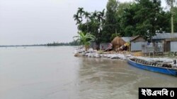 কুড়িগ্রামে তিস্তার পানি বিপদসীমার ওপরে—আতঙ্কে নদী পাড়ের মানুষ