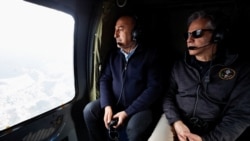 Blinken Çavuşoğlu'yla Birlikte Deprem Bölgesindeki Yıkımı Helikopterden İnceledi