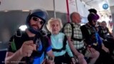 104 yaşındaki kadından paraşütle atlama dünya rekoru 
